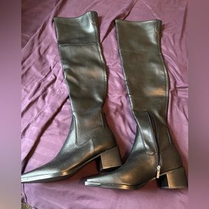 Marc Fisher LTD Naomi Faux Leather Tall Boots